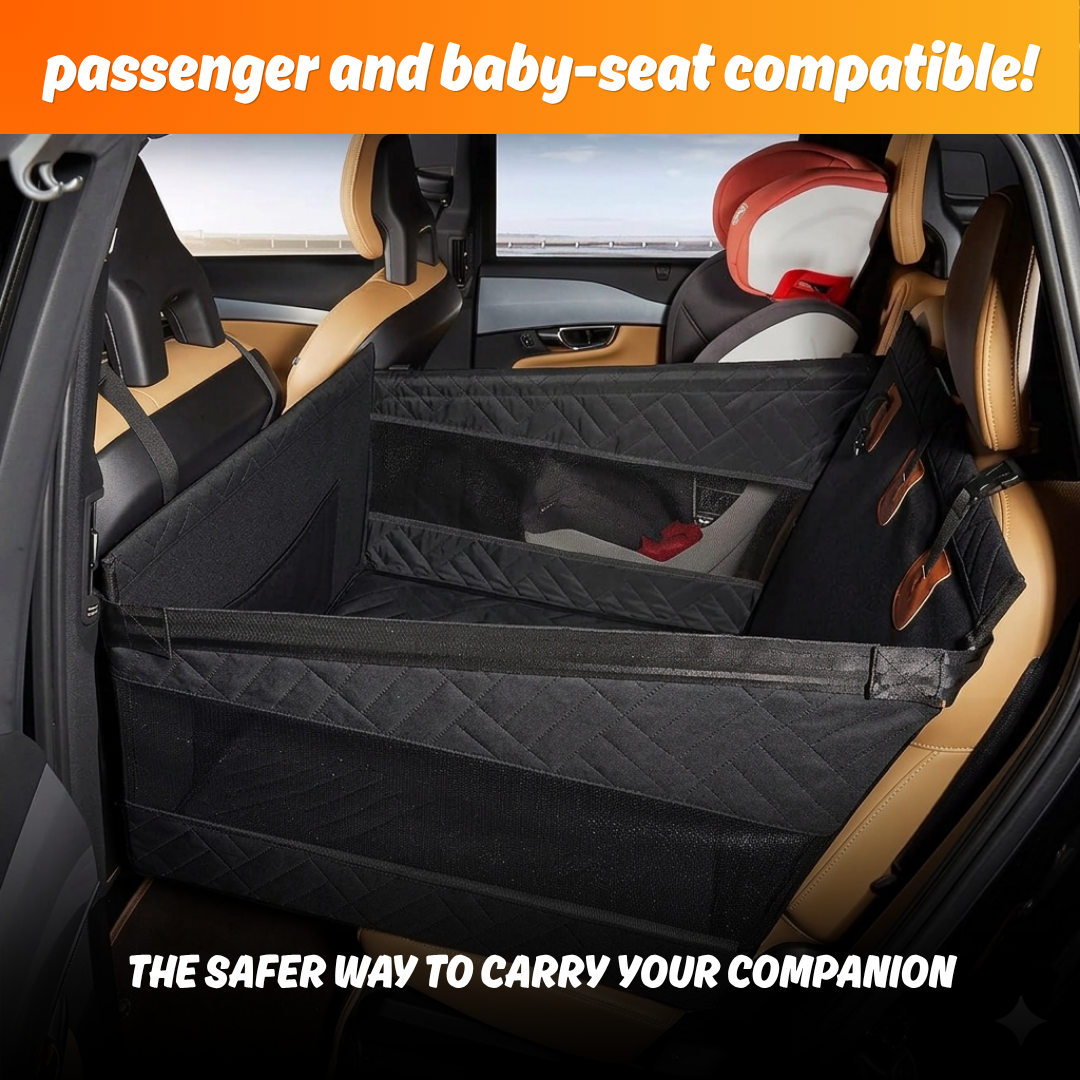 PupQuest™ - Single Dog Seat + FREE Dog Safety Bungee