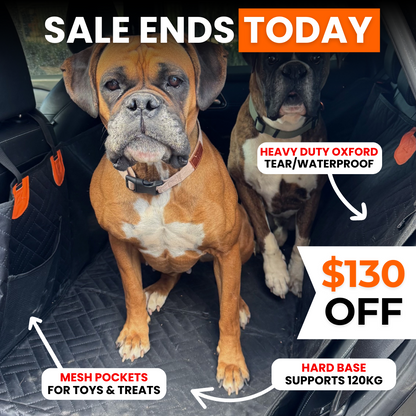 PupQuest™ - Dog Seat Cover $130 OFF + FREE Dog Buckle